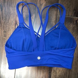 Strappy Longline Lululemon Sports Bra. Size 8.
